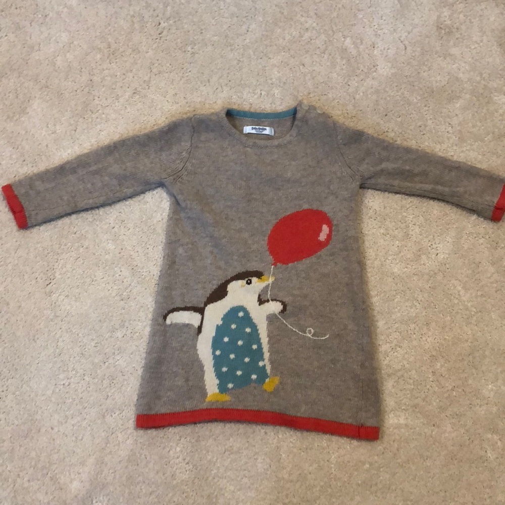 Baby Boden 12-18 mo sweater dress
